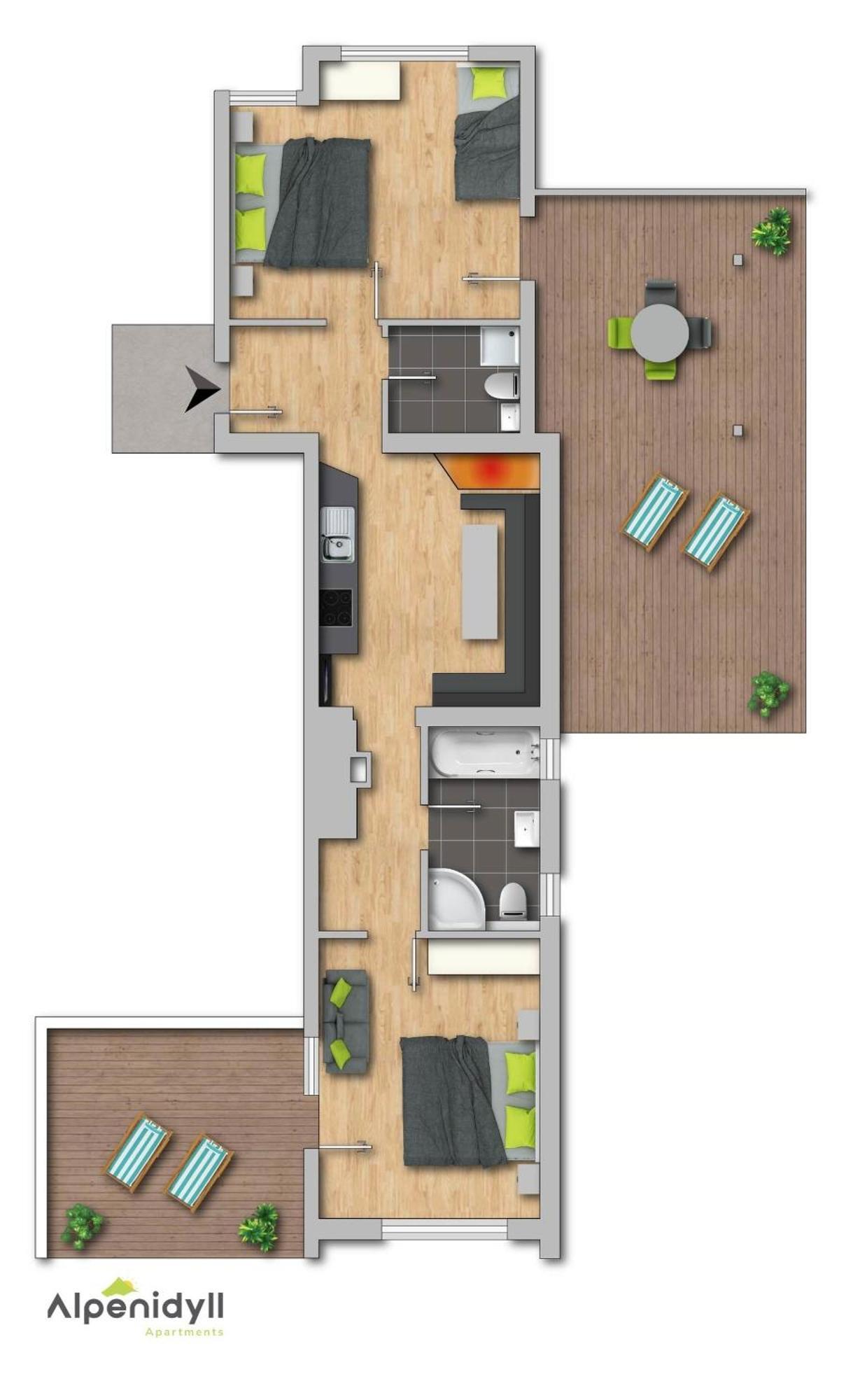 רמסאו אם דכשטיין Bergidyll 5 By Alpenidyll Apartments מראה חיצוני תמונה